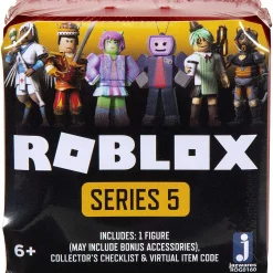 Best reviews of 🧨 Roblox Celebrity Collection Series 5 Mystery Pack [Transparent Red Cube, 1 RANDOM Figure & Virtual Item Code] ❤️