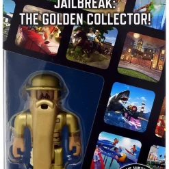 Coupon 😉 Roblox Series 3 Jailbreak: The Golden Collector! 3-Inch Deluxe Mystery Pack ❤️