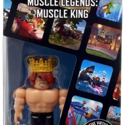 Top 10 🥰 Roblox Series 3 Muscle Legends: Muscle King 3-Inch Deluxe Mystery Pack 😀