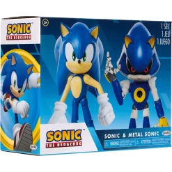 Cheap 🌟 Sonic The Hedgehog Sonic & Metal Sonic Exclusive Action Figure 2-Pack [Modern] 🛒