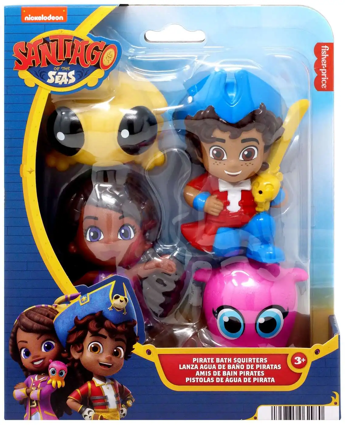 Buy ๐คฉ Fisher Price Santiago of the Seas Pirate Bath Squirters Toy Figure 4-Pack ๐ 1 Buy ๐คฉ Fisher Price Santiago of the Seas Pirate Bath Squirters Toy Figure 4-Pack ๐
