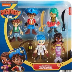 New 🔔 Fisher Price Santiago of the Seas Santiago, Tomas, Enrique, Bonnie Bones & Lorelai Exclusive Action Figure 5-Pack ⌛