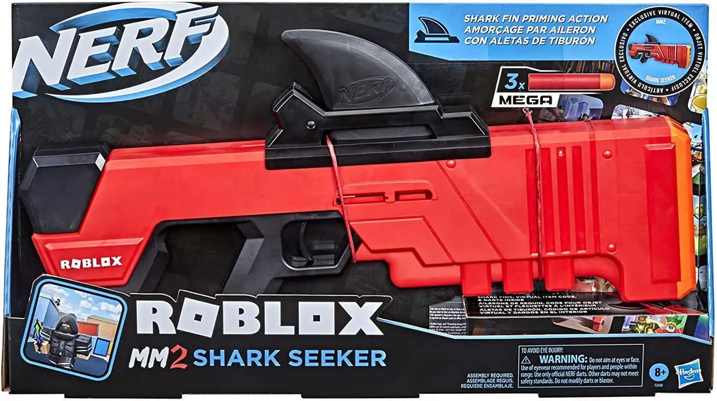 Best reviews of โจ Nerf Roblox MM2 Shark Seeker Dart Blaster Toy ๐ 1 Best reviews of โจ Nerf Roblox MM2 Shark Seeker Dart Blaster Toy ๐
