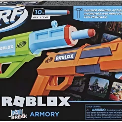 Coupon 💯 Nerf Roblox Jailbreak Armory Dart Blaster 2-Pack 🔔