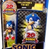 Best Sale 🧨 Sonic The Hedgehog 20th Anniversary Sonic Action Figure [Collector's Tin Set] 👏