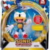 Top 10 💯 Sonic The Hedgehog Wave 5 Sonic Action Figure [Classic, with Spring] 🧨