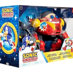 Best Pirce 🎉 Sonic The Hedgehog Giant Eggman Robot Battle Set 2.5-Inch Playset ⌛