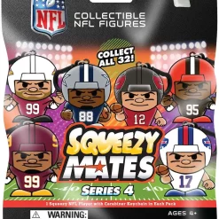 Budget ✔️ NFL Series 4 Squeezy Mates Mystery Pack 🎉