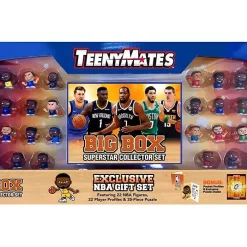 Budget 🧨 NBA TeenyMates 2022 🏀 Basketball BIG BOX Exclusive Superstar Collector Gift Set [22 Figures!] 👏