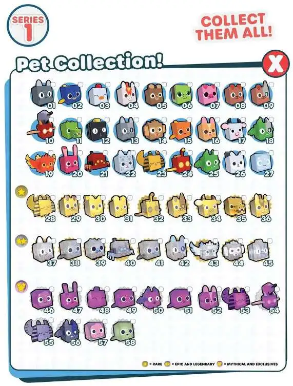Wholesale ๐งจ Roblox Pet Simulator X Series 1 Pets Mini Figure Mystery 2-Pack โ๏ธ 4 Wholesale ๐งจ Roblox Pet Simulator X Series 1 Pets Mini Figure Mystery 2-Pack โ๏ธ - Image 4
