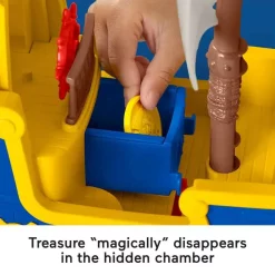 Budget ✨ Fisher Price Santiago of the Seas El Bravo Pirate Ship Playset [Lights & Sounds] ✔️ -Sonic the Hedgehog Sales 887961962383 inset3