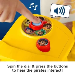 Budget ✨ Fisher Price Santiago of the Seas El Bravo Pirate Ship Playset [Lights & Sounds] ✔️ -Sonic the Hedgehog Sales 887961962383 inset4