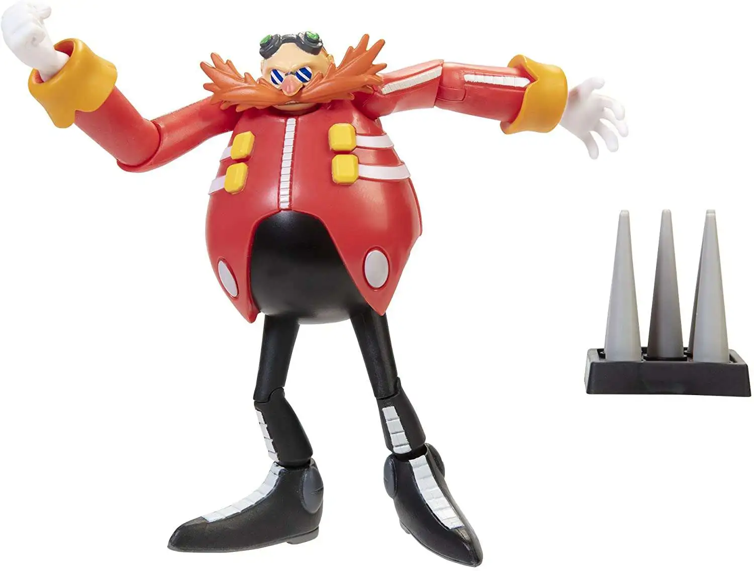 New 🤩 Sonic The Hedgehog Basic Wave 1 Dr. Eggman & Spike Trap Action Figure 👍 2 New 🤩 Sonic The Hedgehog Basic Wave 1 Dr. Eggman & Spike Trap Action Figure 👍 - Image 2