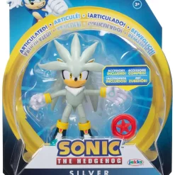 Cheapest 👍 Sonic The Hedgehog Silver Action Figure [with Red Star Ring] 🎁