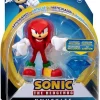 Flash Sale 🌟 Sonic The Hedgehog Basic Wave 4 Knuckles Action Figure [Modern, with Chaos Emerald] 🔔