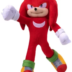 New 🧨 Sonic the Hedgehog 2 Movie Knuckles 9-Inch Basic Plush 🧨