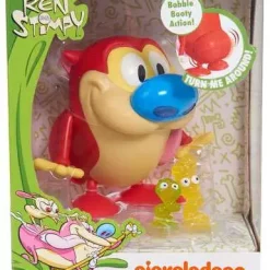 Discount ๐ NickToons Ren & Stimpy Bobble Booty Stimpy 6-Inch Vinyl Figure โ