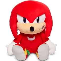 Outlet 💯 Sonic the Hedgehog Phunny Knuckles 16-Inch Plush [HugMe, Vibrates!] 😍