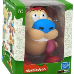 New 🛒 Nickelodeon Action Vinyls Stimpy 2/12 Vinyl Figure 🛒