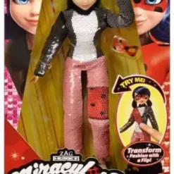 Wholesale 🛒 Miraculous Zag Heroez Fashion Flip Marinette 11-Inch Fashion Doll 🎉