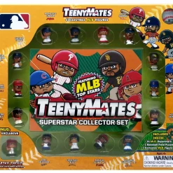 Cheapest 🔔 MLB TeenyMates ⚾ Baseball Superstar Collector Set Mini Figure 15-Pack ✨