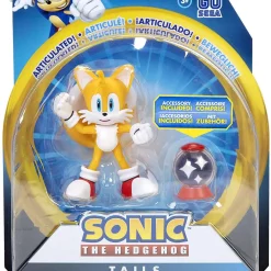 Buy 🎁 Sonic The Hedgehog Basic Wave 1 Modern Tails & Invincible Item Box Action Figure 💯