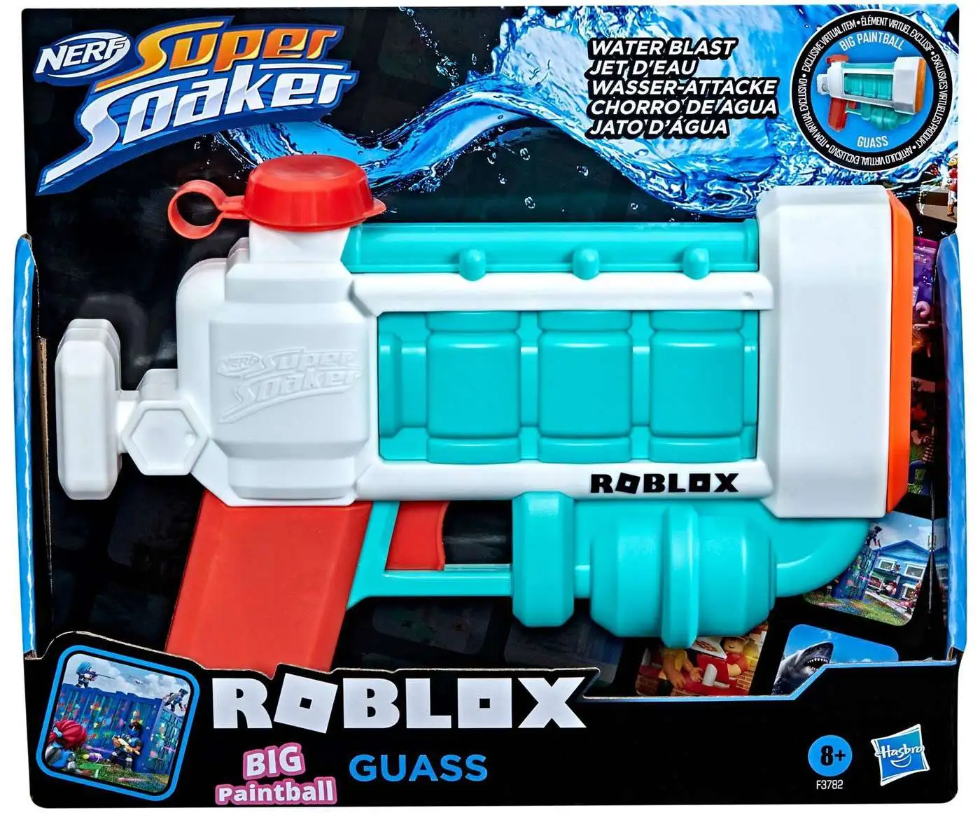 Outlet ๐ฅฐ Roblox Super Soaker BIG Paintball Guass Water Blaster โญ 1 Outlet ๐ฅฐ Roblox Super Soaker BIG Paintball Guass Water Blaster โญ