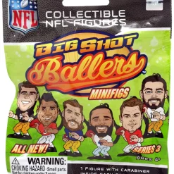 Promo 🛒 Big Shot Ballers Minis NFL Series 3 Mystery Pack 🔔