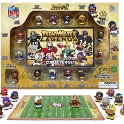 Coupon ❤️ TeenyMates Football Legends NFL Legends Vintage Superstar Collector Set [Special Edition] 🎁