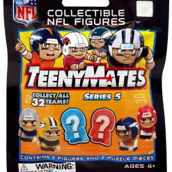 Best deal 🥰 NFL TeenyMates Football Series 5 Linemen Mystery Pack [2 RANDOM Figures] 🔔