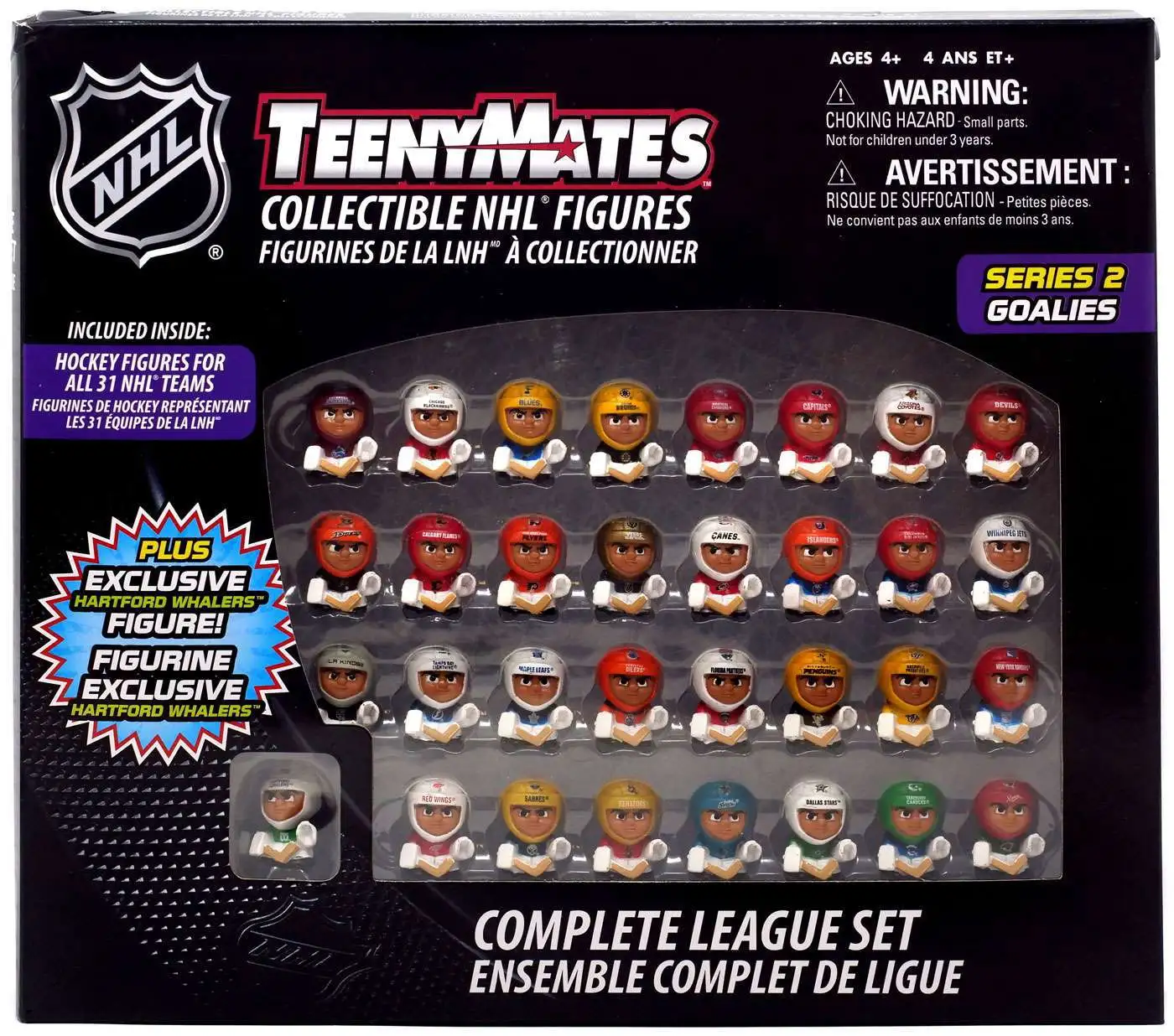 Brand new ⭐ NHL TeenyMates Hockey Series 2 Goalies 32-Piece Complete League Set ⭐ 1 Brand new ⭐ NHL TeenyMates Hockey Series 2 Goalies 32-Piece Complete League Set ⭐