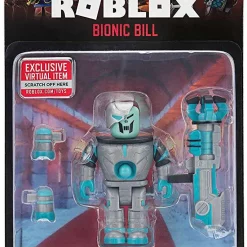 Cheapest 🌟 Roblox Bionic Bill Action Figure 🎁