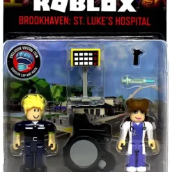 Cheap 🤩 Roblox Brookhaven: St. Luke's Hospital Action Figure 2-Pack ✨