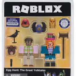 Budget 🤩 Roblox Celebrity Collection Egg Hunt: The Great Yolktales Action Figure Game Pack 🎁