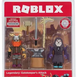 Best Sale 🤩 Roblox Legendary: Gatekeeper's Attack Action Figure Game Pack 🎉