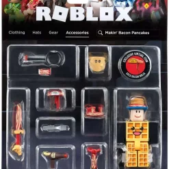 Flash Sale 😍 Roblox Avatar Shop Makin' Bacon Pancakes Action Figure ⭐