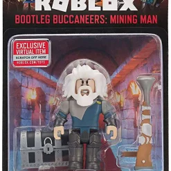 Brand new ✨ Roblox Bootleg Buccaneers: Mining Man Action Figure 🌟