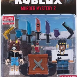 Best Pirce 🛒 Roblox Murder Mystery 2 Action Figure Game Pack 🥰