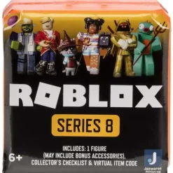Best reviews of 🎉 Roblox Celebrity Collection Series 8 Exclusive Mystery Pack [ORANGE Version, 1 RANDOM Figure & Virtual Item Code] 👏