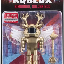 Buy 🛒 Roblox Simoon68, Golden God Action Figure 🥰