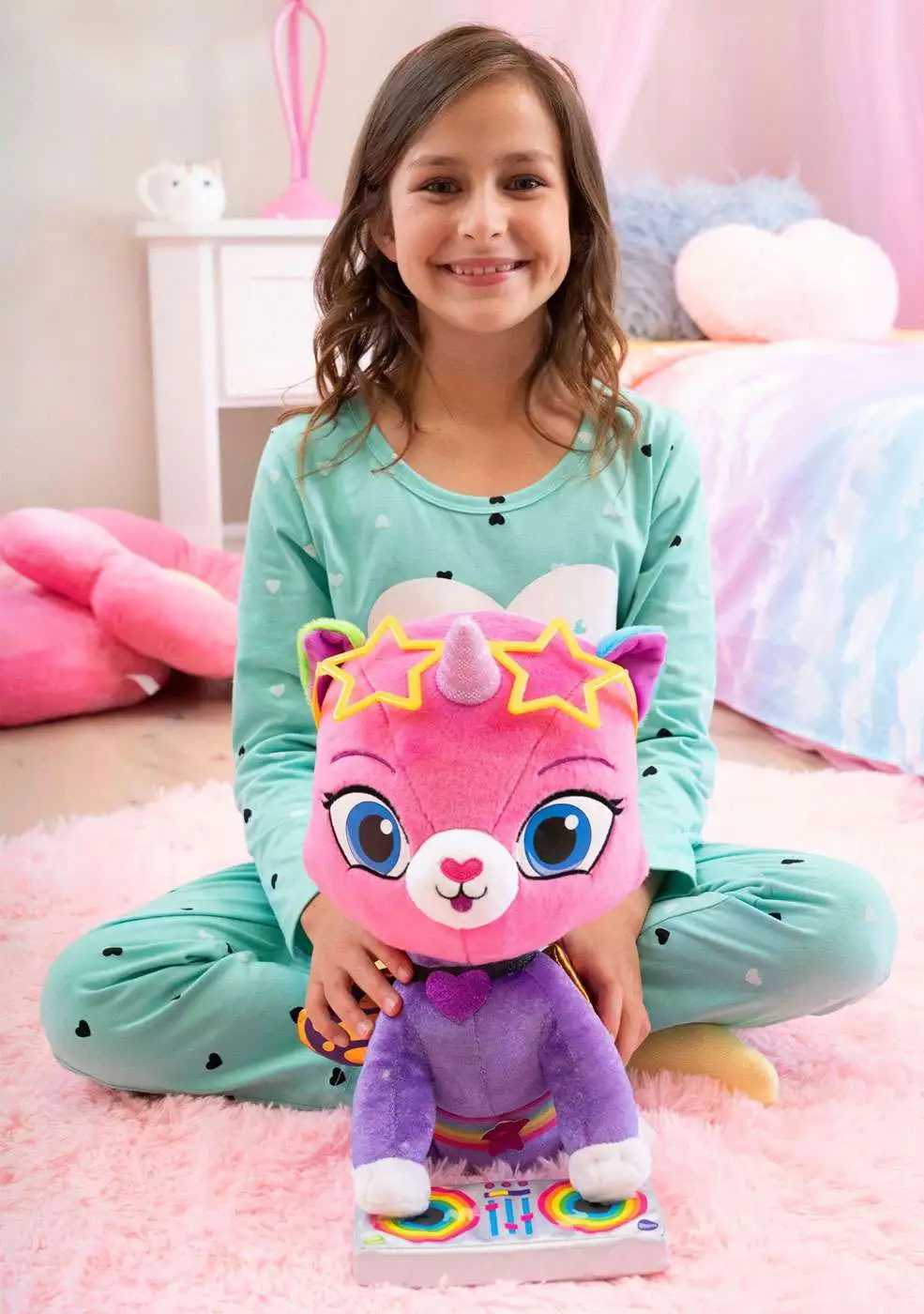 Coupon ⌛ Nickelodeon Rainbow Butterfly Unicorn Kitty DJ Felicity Plush 👍 4 Coupon ⌛ Nickelodeon Rainbow Butterfly Unicorn Kitty DJ Felicity Plush 👍 - Image 4