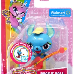 Budget 🎉 Nickelodeon Rainbow Butterfly Unicorn Kitty Rock N' Roll Miguel Exclusive Figure ✨