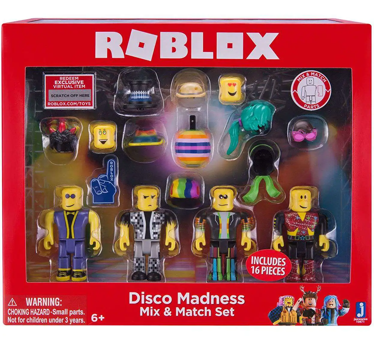 Cheap โ๏ธ Roblox Mix & Match Disco Madness 3-Inch Figure 4-Pack Set ๐ 1 Cheap โ๏ธ Roblox Mix & Match Disco Madness 3-Inch Figure 4-Pack Set ๐