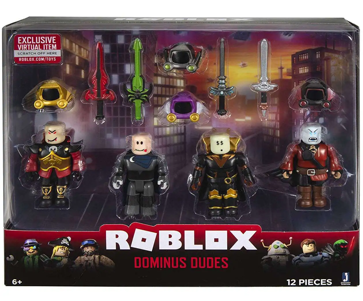 New ๐ Roblox Mix & Match Dominus Dudes 3-Inch Figure 4-Pack Set โ๏ธ 1 New ๐ Roblox Mix & Match Dominus Dudes 3-Inch Figure 4-Pack Set โ๏ธ