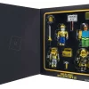 Cheapest 😍 15th Anniversary Roblox Icons Gold Collector's Set Exclusive Action Figure 4-Pack [Builderman, Mr. Robot, Classic Noob & Dominus Aureus Dude] 🎉