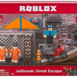 Coupon 🎁 Roblox Mix & Match Jailbreak: Great Escape 3-Inch Figure 4-Pack Set 🛒