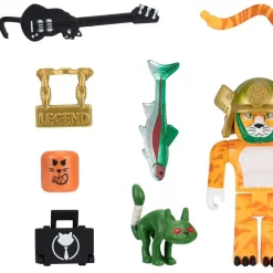 Brand new 🌟 Roblox Avatar Shop Legend of Cat Action Figure 🎁 -Sonic the Hedgehog Sales robloxlegendcat inset4