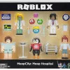 Deals 🧨 Roblox MeepCity: Meep Hospital 3-Inch Figure 5-Pack Set ✔️