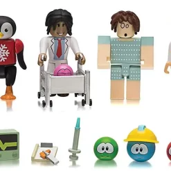 Deals 🧨 Roblox MeepCity: Meep Hospital 3-Inch Figure 5-Pack Set ✔️ -Sonic the Hedgehog Sales robloxmeephosp inset2