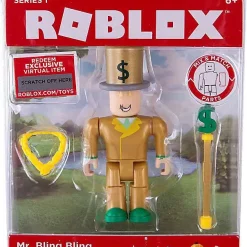 Coupon 👍 Roblox Mr. Bling Bling Action Figure ⭐